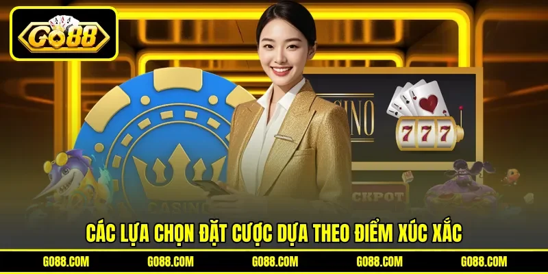 Các lựa chọn đặt cược dựa theo điểm xúc xắc Các lựa chọn đặt cược dựa theo điểm xúc xắc