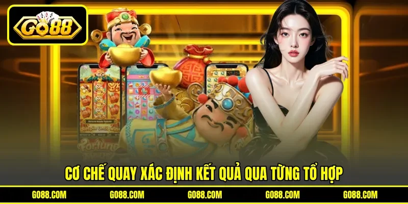 Cơ chế quay xác định kết quả qua từng tổ hợp