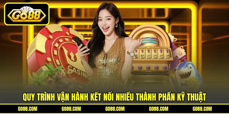 Quy trình vận hành kết nối nhiều thành phần kỹ thuật